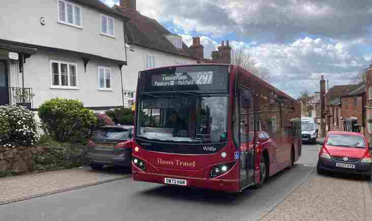 Hams Travel Volvo B8RLE MCV EvoRa DW72HAM